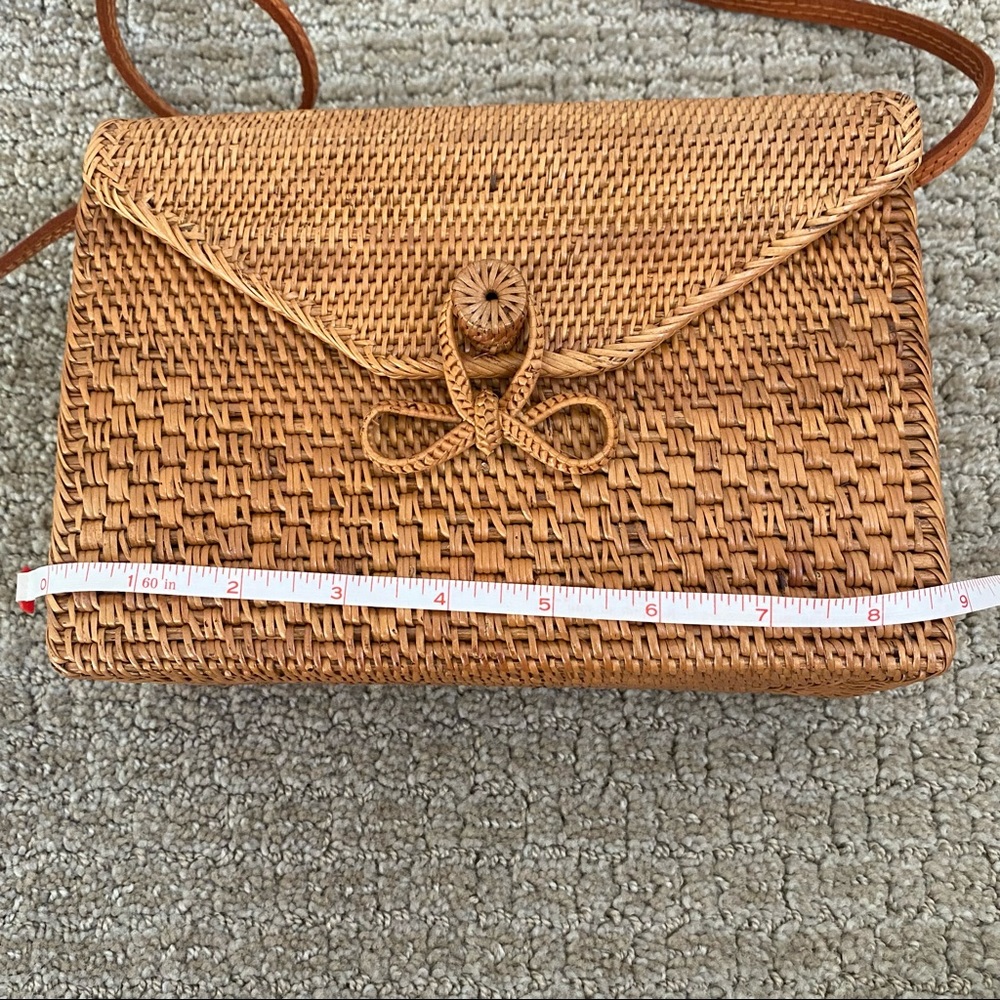 Woven Rattan Bag - Picture 6 of 8